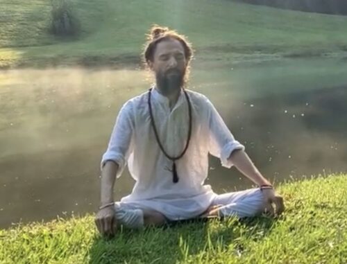 Mahadev meditating
